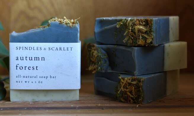 Autumn Forest All Natural Soap Bar - Image 2