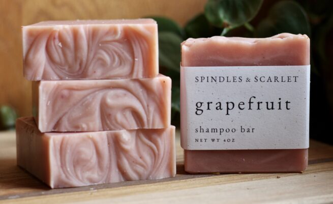 Grapefruit Shampoo and Body Bar - Image 2