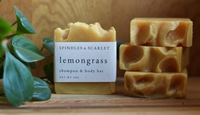 Lemongrass Shampoo and Body Bar - Image 2