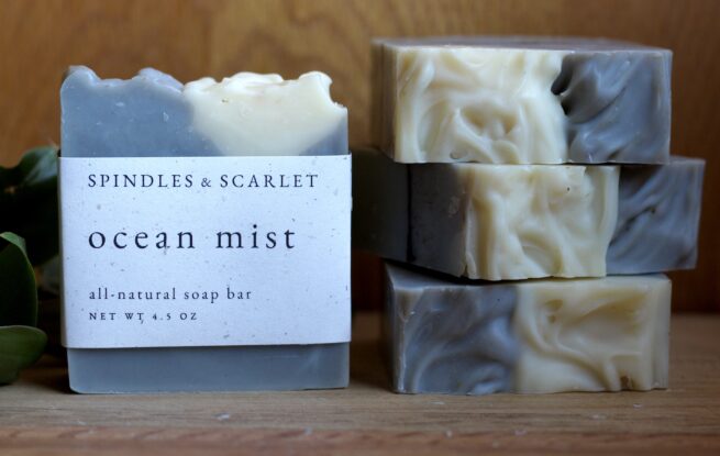 Ocean Mist All Natural Soap Bar - Image 2