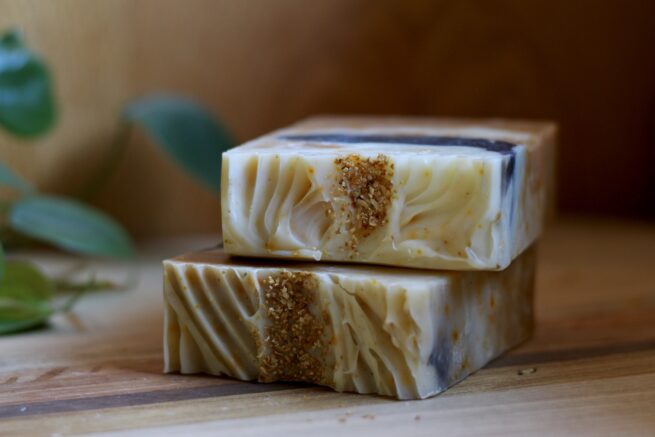 Peppermint + Ylang Ylang All Natural Soap Bar - Image 4