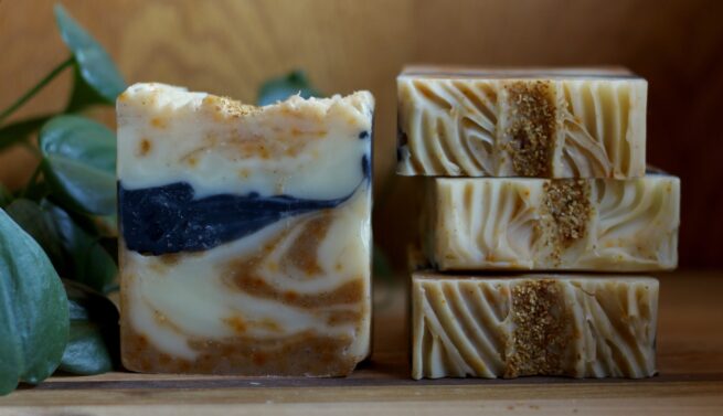 Peppermint + Ylang Ylang All Natural Soap Bar