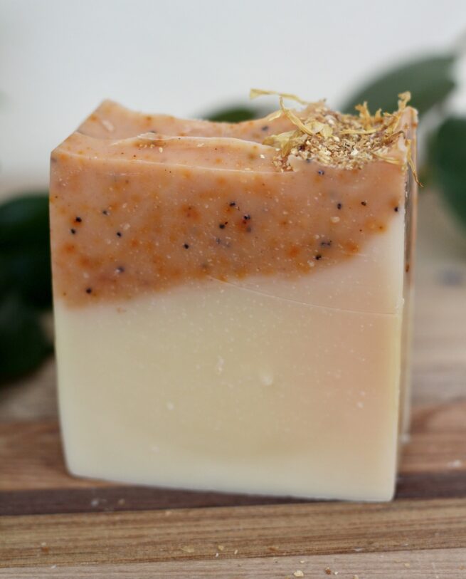 Bergamot + Lemongrass All-Natural Soap Bar - Image 2