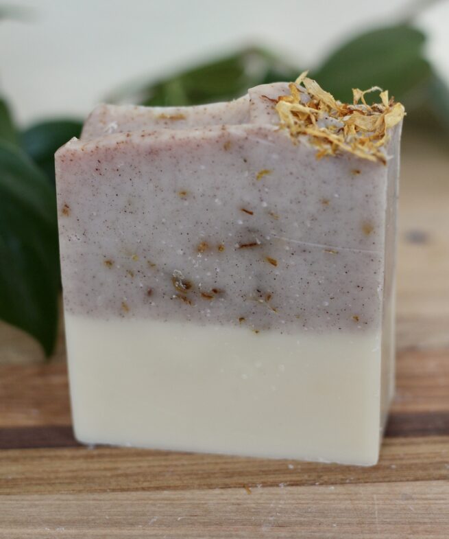 Lavender + Bergamot All-Natural Soap Bar