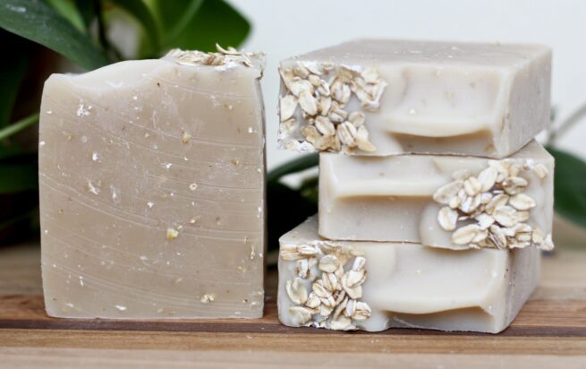 Oatmeal + Honey All-Natural Soap Bar