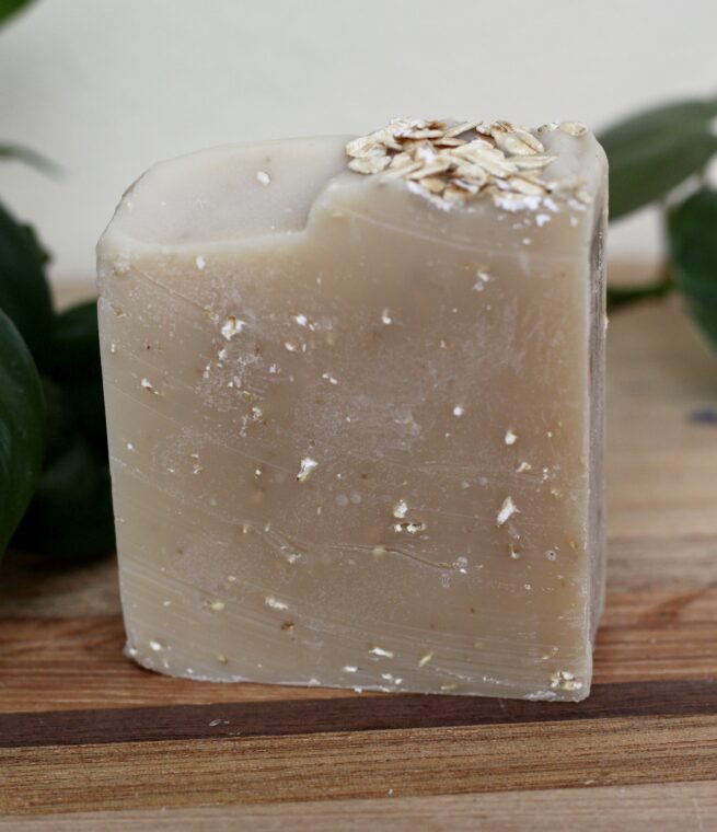 Oatmeal + Honey All-Natural Soap Bar - Image 2