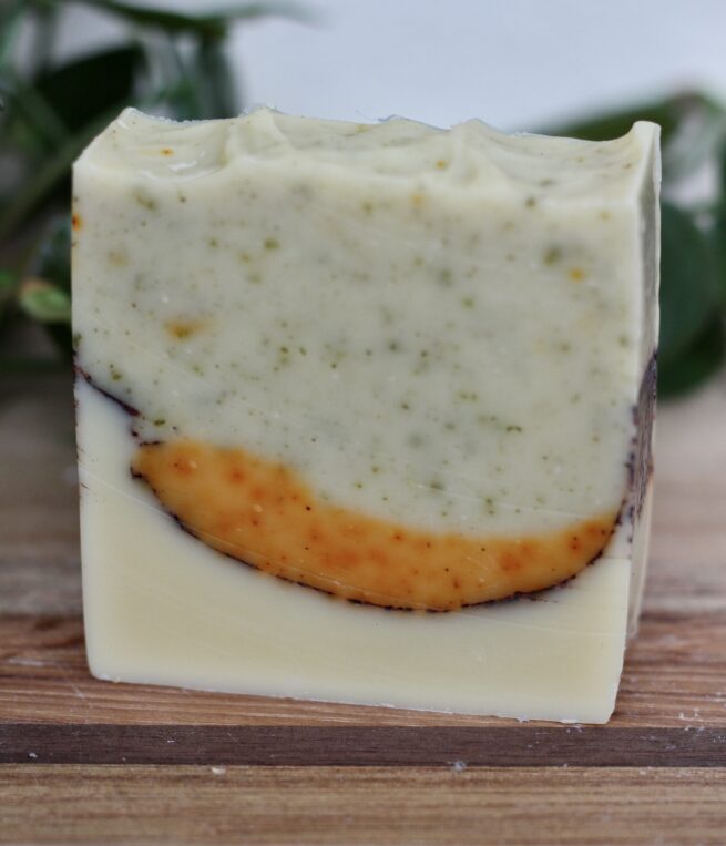 Orange + Juniper All-Natural Soap Bar - Image 3